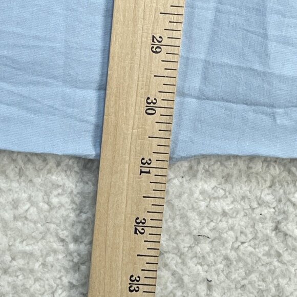 Wrangler Outdoor Vented Mens 2X Long Sleeve Blue Snaps Roll Up Sleeves Pockets - Picture 4 of 8